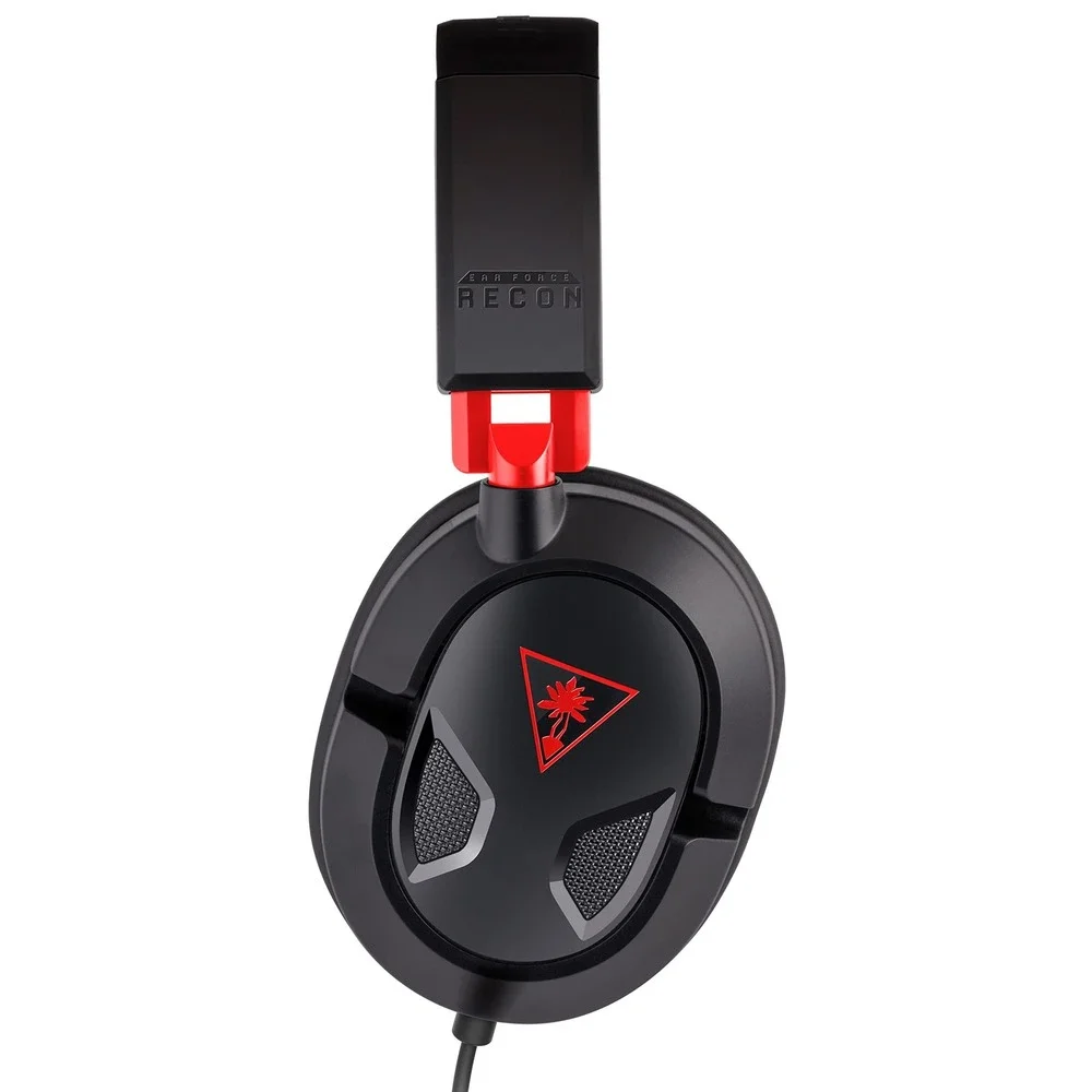 Turtle Beach Ear Force Recon Gaming Headset Wired 3.5mm Black Red New